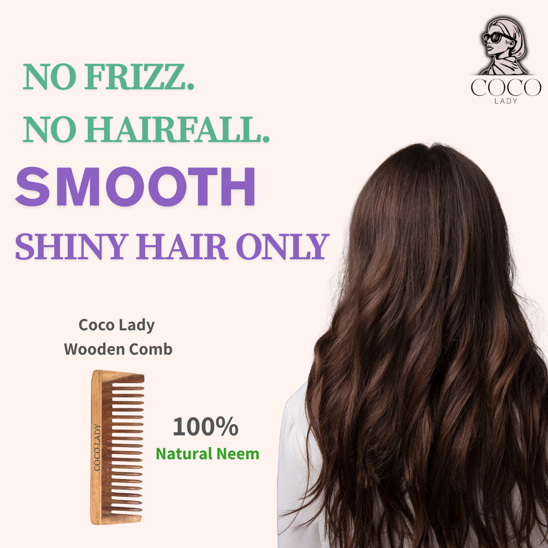 Shampoo Wooden Comb