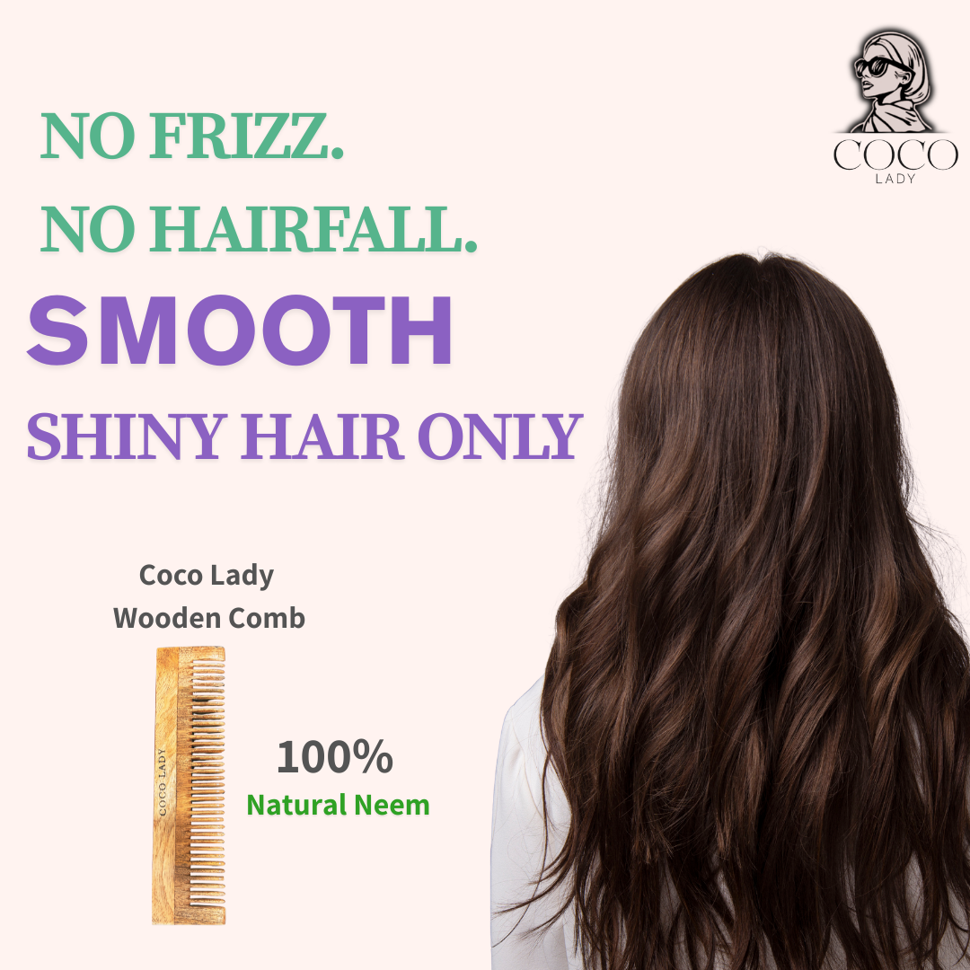 Equi Teeth Wooden Comb