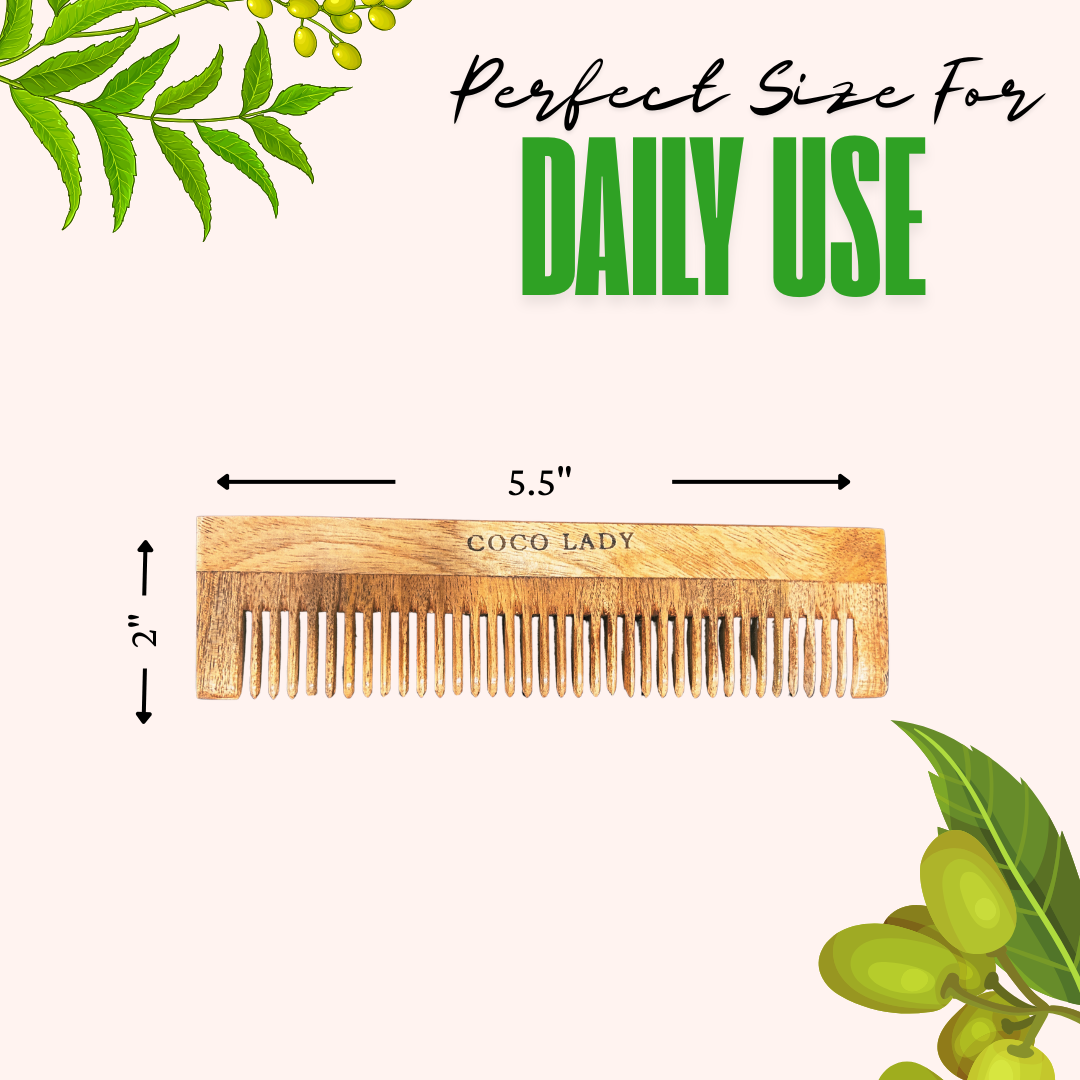 Equi Teeth Wooden Comb