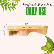 Handle Wooden Comb
