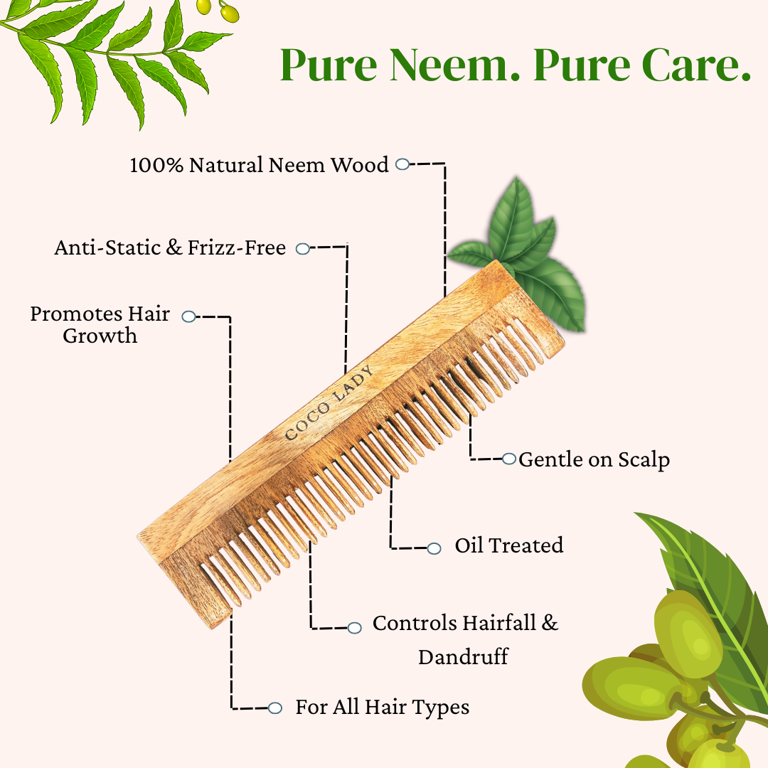 Equi Teeth Wooden Comb