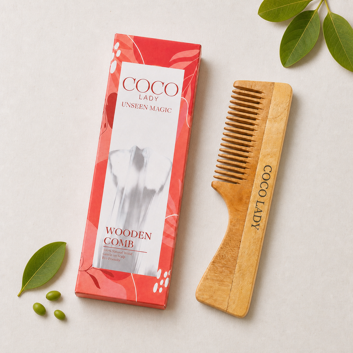 Handle Wooden Comb