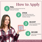 Stick-on Fabric Pads